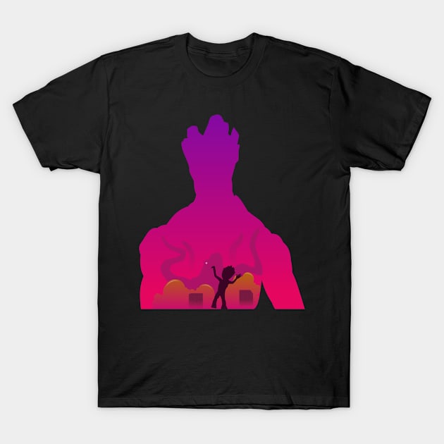 Dancing Tree T-Shirt by dauntumbuh